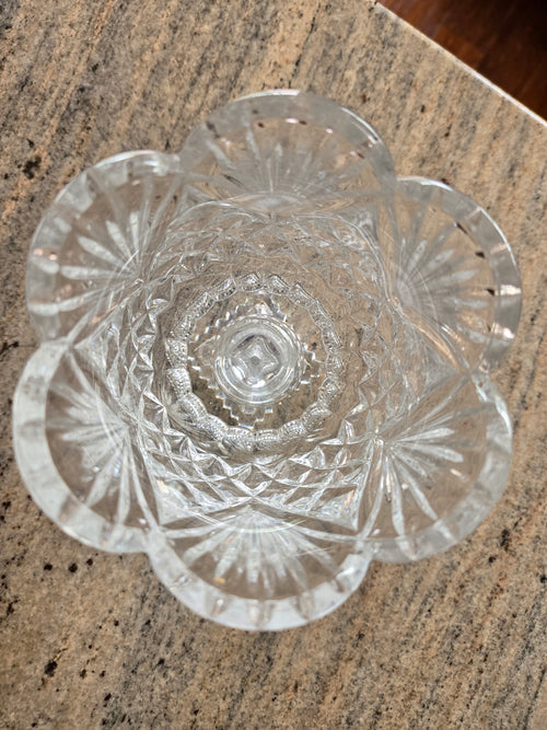 Shannon Crystal Pedestal Candy Dish