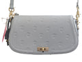 NWT Betsey Johnson Skull‑Embossed Cream Satchel