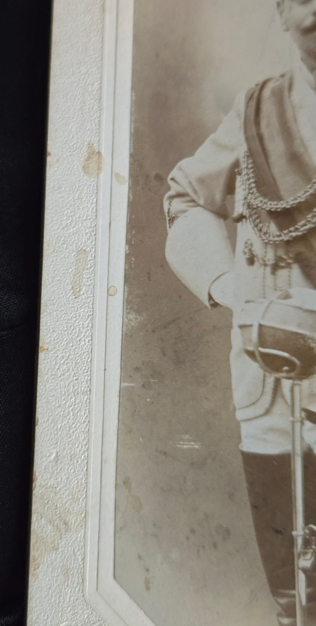 1904 Austrian Corps Portrait with Wax Seal — Academic Nobility Archive Piece