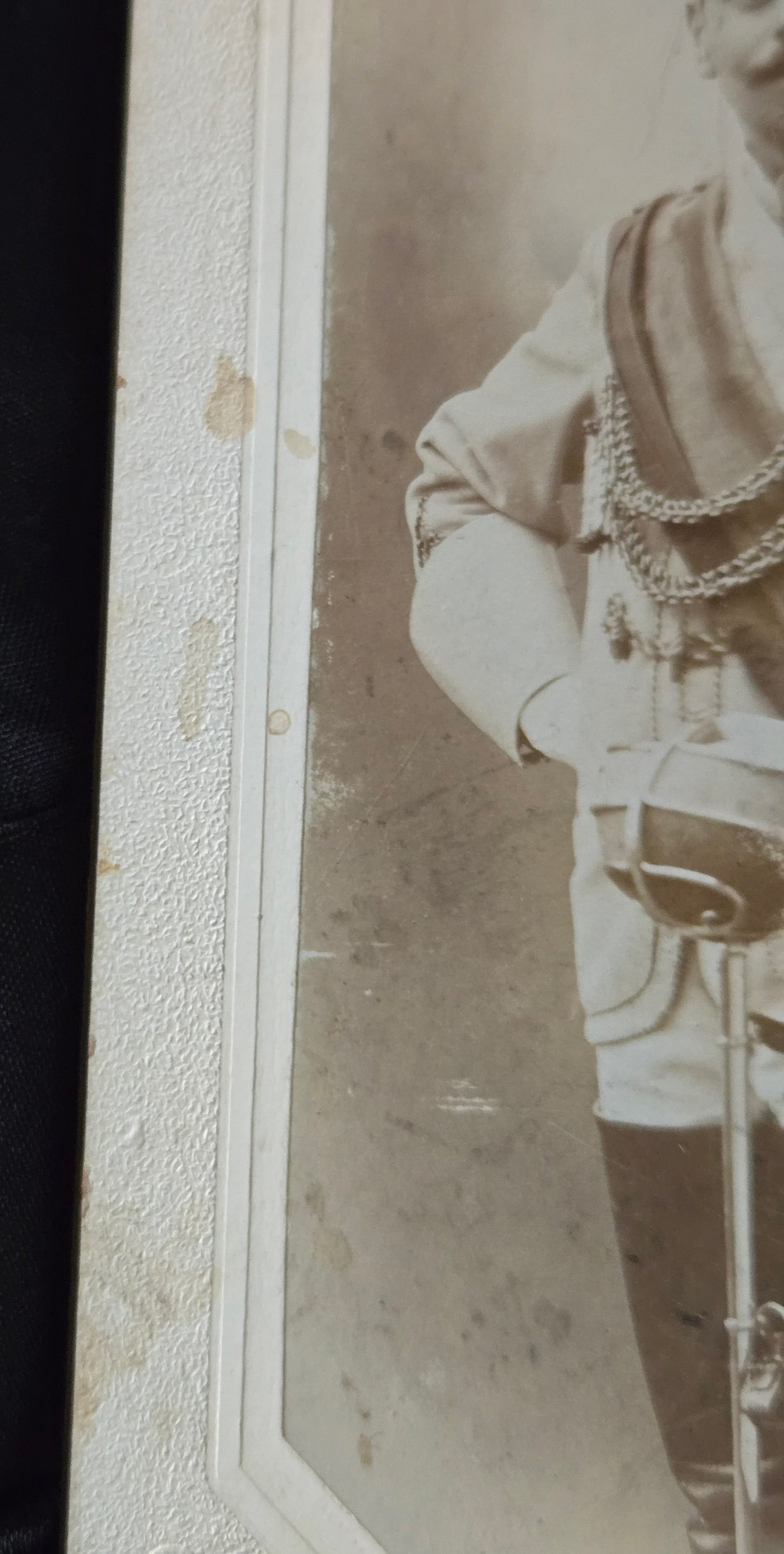 1904 Austrian Corps Portrait with Wax Seal — Academic Nobility Archive Piece
